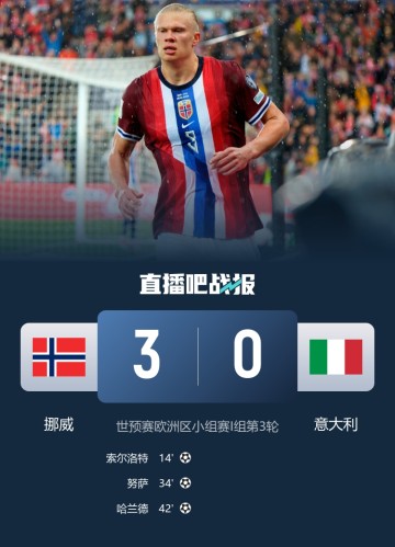 mk体育app官网米体怒批意大利：可耻！被挪威半场打进3球，世界杯越来越困难了